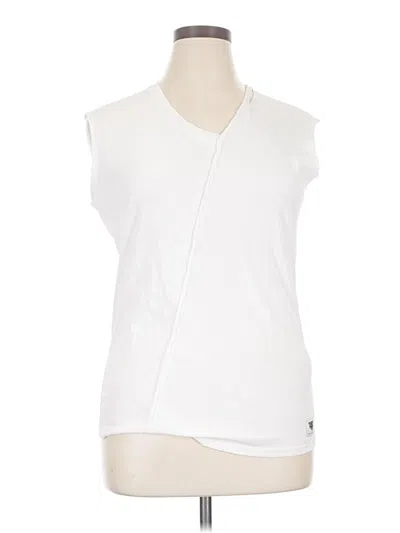Pre-owned Lita By Ciara Sleeveless T-shirt In White