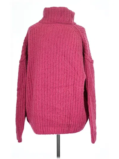 Pre-owned Lita By Ciara Turtleneck Sweater In Pink