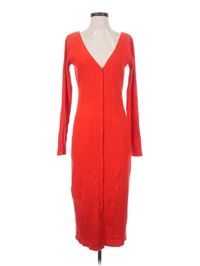 Lita By Ciara Wool Dress In Red