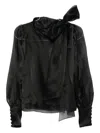 Lita Couture Ellise Blouse In Black