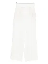 Lita Couture Pleat-detail Wide-leg Trousers In Animal Print