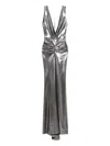 Lita Couture Roche Dress In Metallic