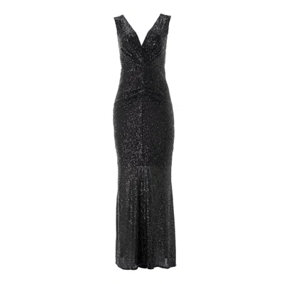 Lita Couture Women's All Eyes On You Black Sequin Dress
