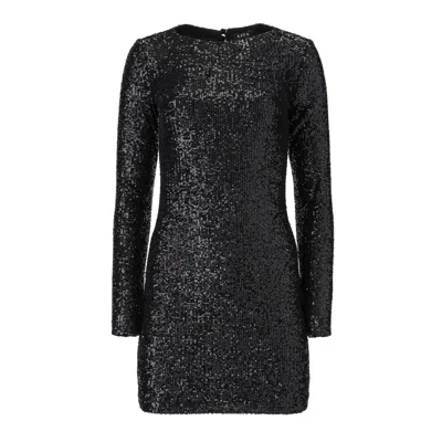 Lita Couture Women's Sequin Mini Dress In Black