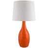 Lite Source Arby 25" High Orange Nectar Droplet Ceramic Table Lamp