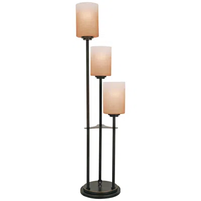 Lite Source Bess 34" High Dark Bronze 3-light Modern Accent Table Lamp