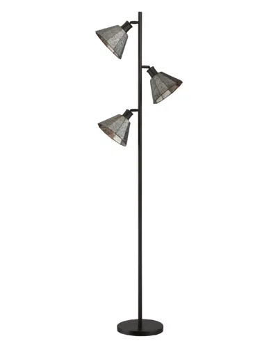 Lite Source Busson Floor Lamp In Gray
