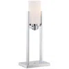 Lite Source Caesarea 21 1/2" Chrome Fluorescent Table Lamp