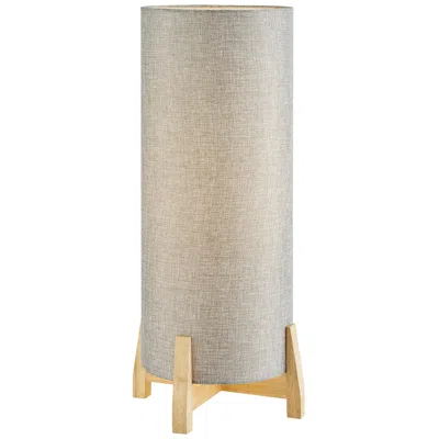 Lite Source Canyon Burlywood Gray Battery Powered Led Outdoor Cordless Table Lamp