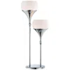 Lite Source Celestel 30 3/4" Modern 2-light Chrome Accent Table Lamp
