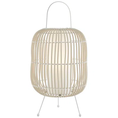 Lite Source Clement White Battery Powered Outdoor Led Cordless Table Lamp