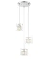 Lite Source Dahl Pendant In Silver