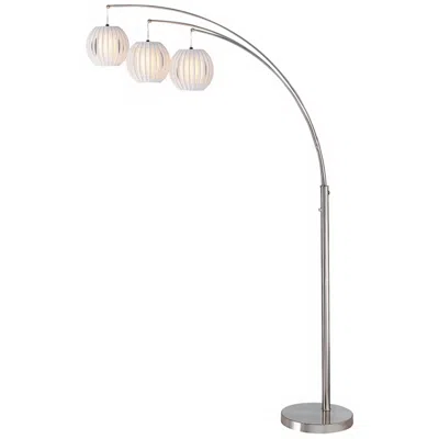 Lite Source Deion 93" High 3-light Modern Hanging Arc Floor Lamp