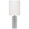 Lite Source Delta 17" High Silver Ceramic Accent Table Lamp