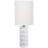 Lite Source Delta 17" High White Ceramic Accent Table Lamp