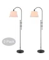 Lite Source Duane Floor Lamp, Set Of 2 In Multi