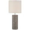Lite Source Dustin 28 1/2" Dark Brown Ceramic Column Table Lamp