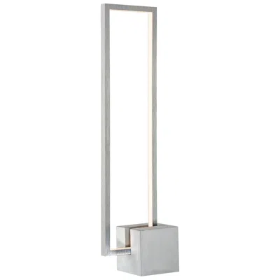 Lite Source Fantica 25 1/4" Gray Cement Base Modern Led Table Lamp
