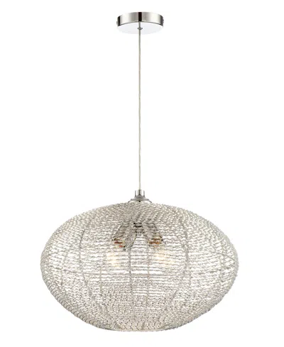 Lite Source Faviola Pendant Lamp In Gray