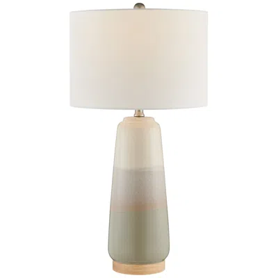Lite Source Ghazi 28 1/2" High Gray Table Lamp In Green
