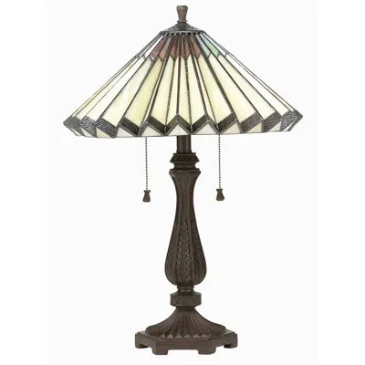 Lite Source Greely Tiffany Table Lamp