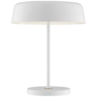 Lite Source Hakan 19" High White Finish Modern Table Lamp