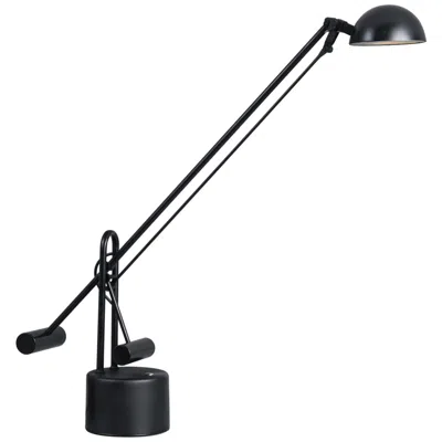 Lite Source Halotech Adjustable Black Metal Led Modern Desk Lamp
