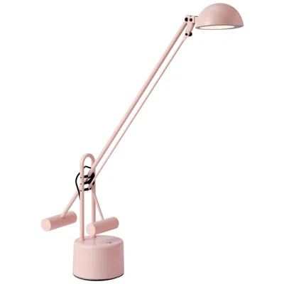 Lite Source Halotech Peach Adjustable Balance Arm Modern Led Desk Lamp