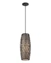 Lite Source Inc 1-light Reaves Pendant In Black