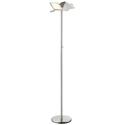 Lite Source Lampard 71" Brushed Nickel Led Torchiere Floor Lamp