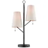 Lite Source Linnea Soft Bronze 2-light Usb Table Lamp