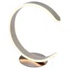 Lite Source Luma 12 1/2" High Silver Led Modern Accent Table Lamp