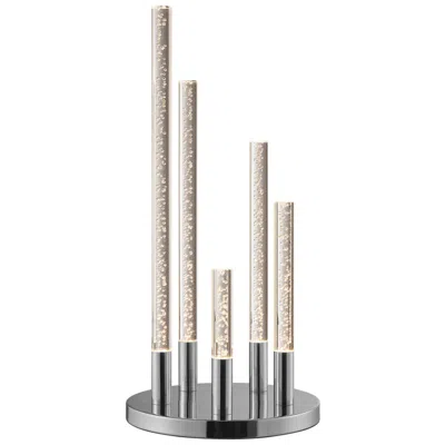 Lite Source Lunette 25" High Silver Modern Table Lamp