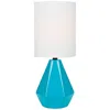 Lite Source Mason 17" High Blue Ceramic Accent Table Lamp