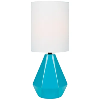 Lite Source Mason 17" High Blue Ceramic Accent Table Lamp