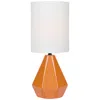 Lite Source Mason 17" High Orange Ceramic Accent Table Lamp