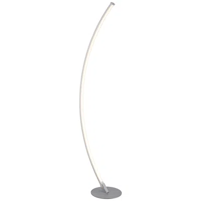 Lite Source Monita 51 1/2" Silver Modern Led Arc Floor Lamp