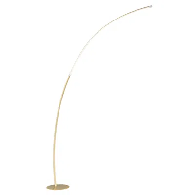 Lite Source Monita 62 1/2" High Modern Gold Led Arc Floor Lamp