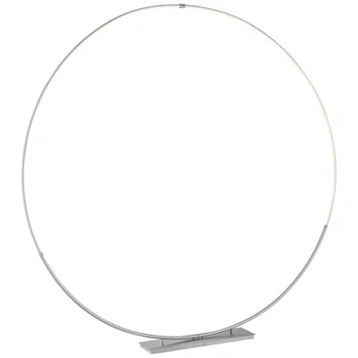 Lite Source Monita 81 3/4 High Silver Ring Modern Floor Lamp