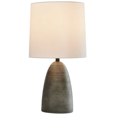 Lite Source Monte 26 1/2" High Black Cement Led Table Lamp