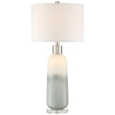 Lite Source Mouna 31 1/2" Jade Glass Modern Night Light Table Lamp