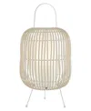 Lite Source Outdoor Cordless Clement Table Lamp In White