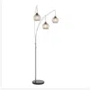Lite Source Philis Brushed Nickel 3-light Arc Floor Lamp