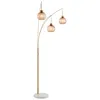 Lite Source Philis Gold 3-light Arc Floor Lamp