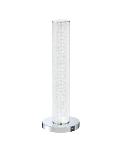 Lite Source Quilla Table Lamp In White
