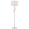 Lite Source Roetta 60" High Modern Chrome Floor Lamp