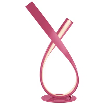Lite Source Royce 16 1/2" High Pink Metal Led Accent Table Lamp