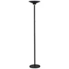 Lite Source Sappho 72" Black Finish Led Torchiere Lamp With Down Light