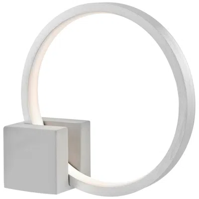Lite Source Stylecraft Fannie 12 1/4" High Aluminum Gray Led Accent Table Lamp