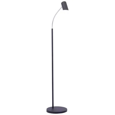 Lite Source Thea 51 1/4" High Black Finish Modern Floor Lamp